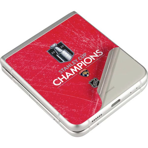 NHL 2024 Stanley Cup Champions Panthers Galaxy Z Flip3 5G Skin